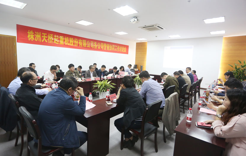 天桥起重各金喜最火正规官方(官方)网站-网页版web登录入口/手机IOS/Android最新版入口-首页营销协同工作讨论会在华新机电召开